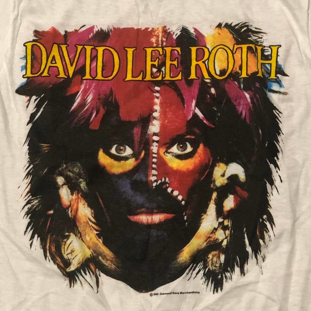 Vintage David Lee Roth World Tour T-Shirt - Gem